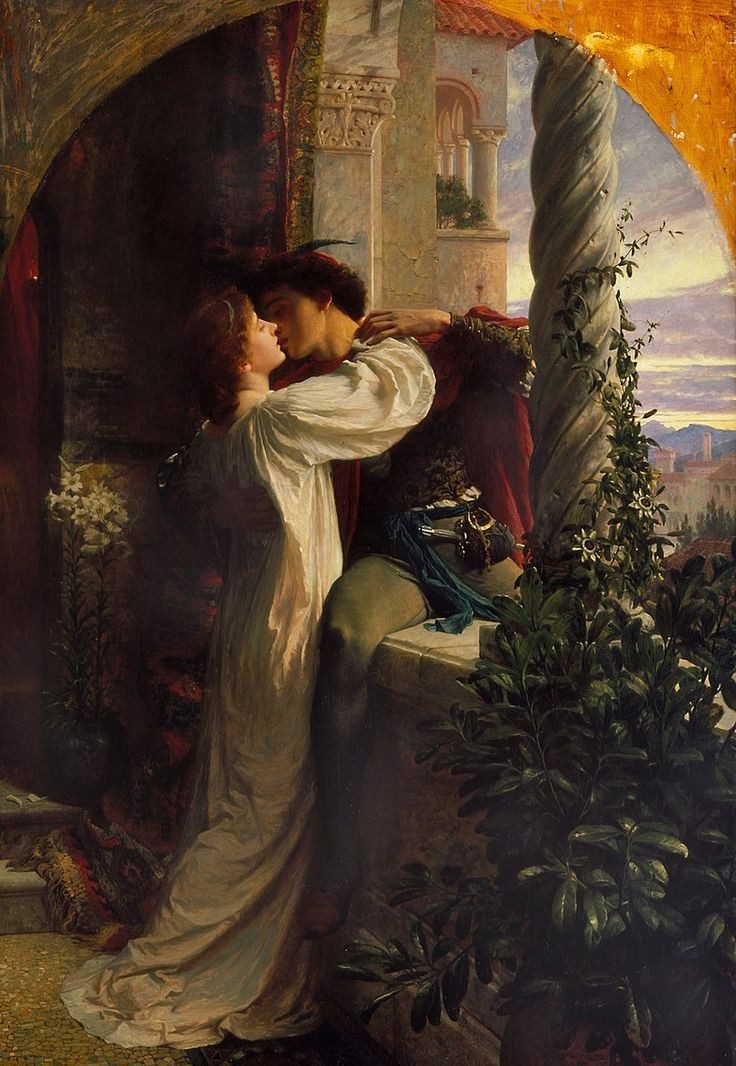 Silvia Fernandez De Luna Romeo & Julieta by Frank Dicksee 1884
